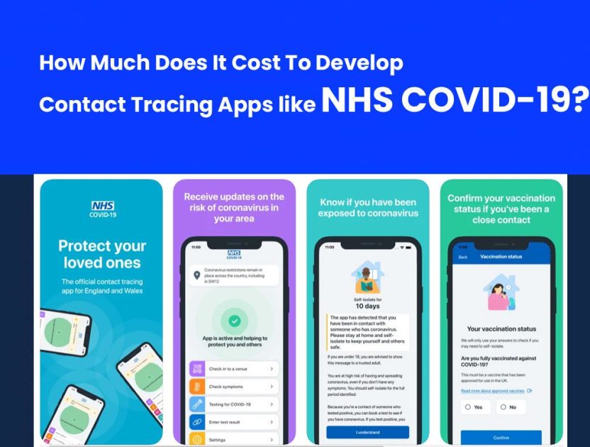 Cost To Develop Contact Tracing Apps like NHS COVID-19