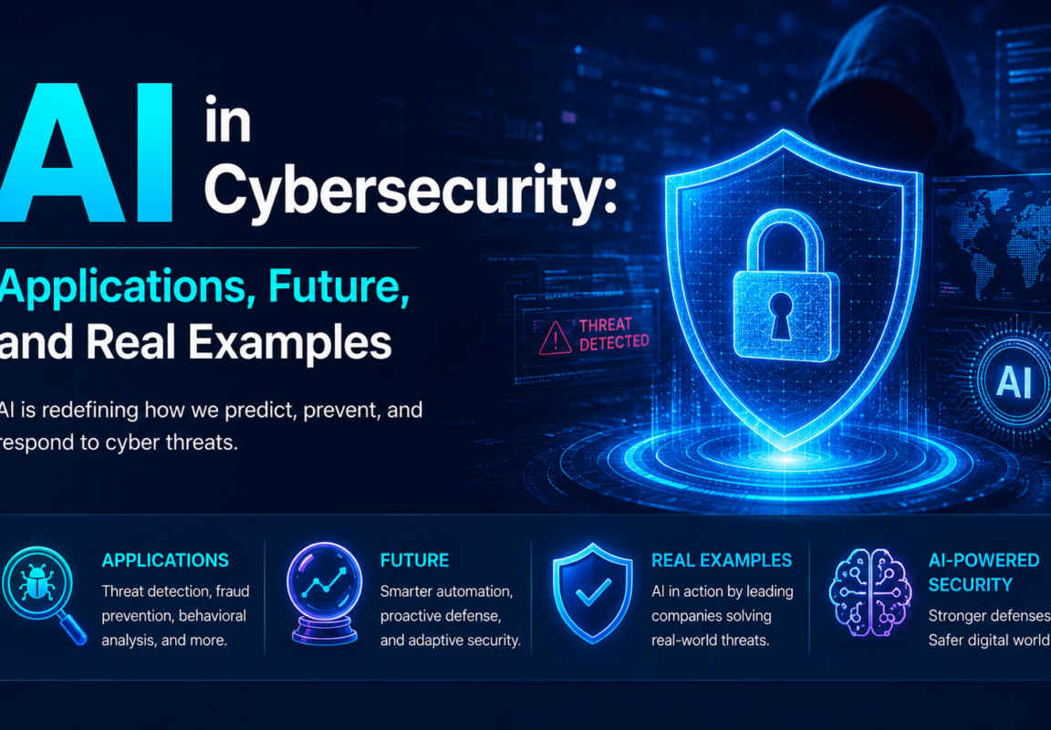 AI In Cybersecurity Applications, Future, and Real Examples