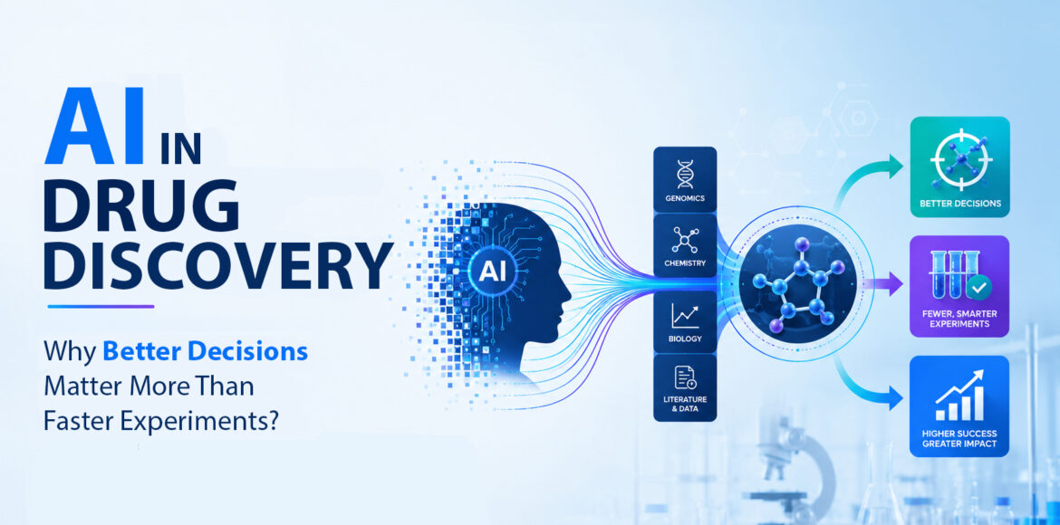 AI in Drug Discovery Why Better Decisions Matter More Than Faster Experiments