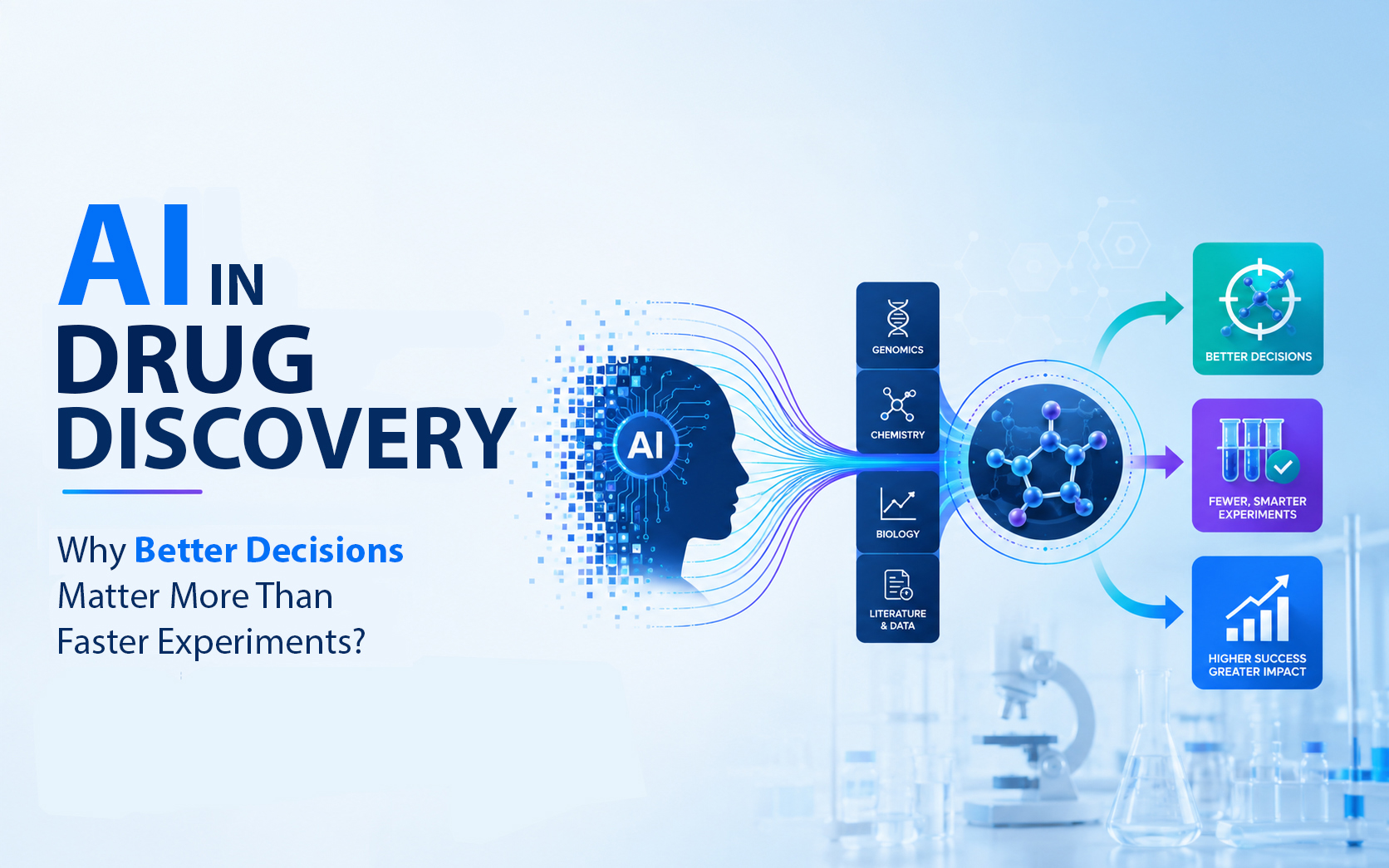 AI in Drug Discovery Why Better Decisions Matter More Than Faster Experiments