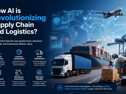 How AI is Revolutionizing Supply Chain and Logistics How AI is Revolutionizing Supply Chain and Logistics